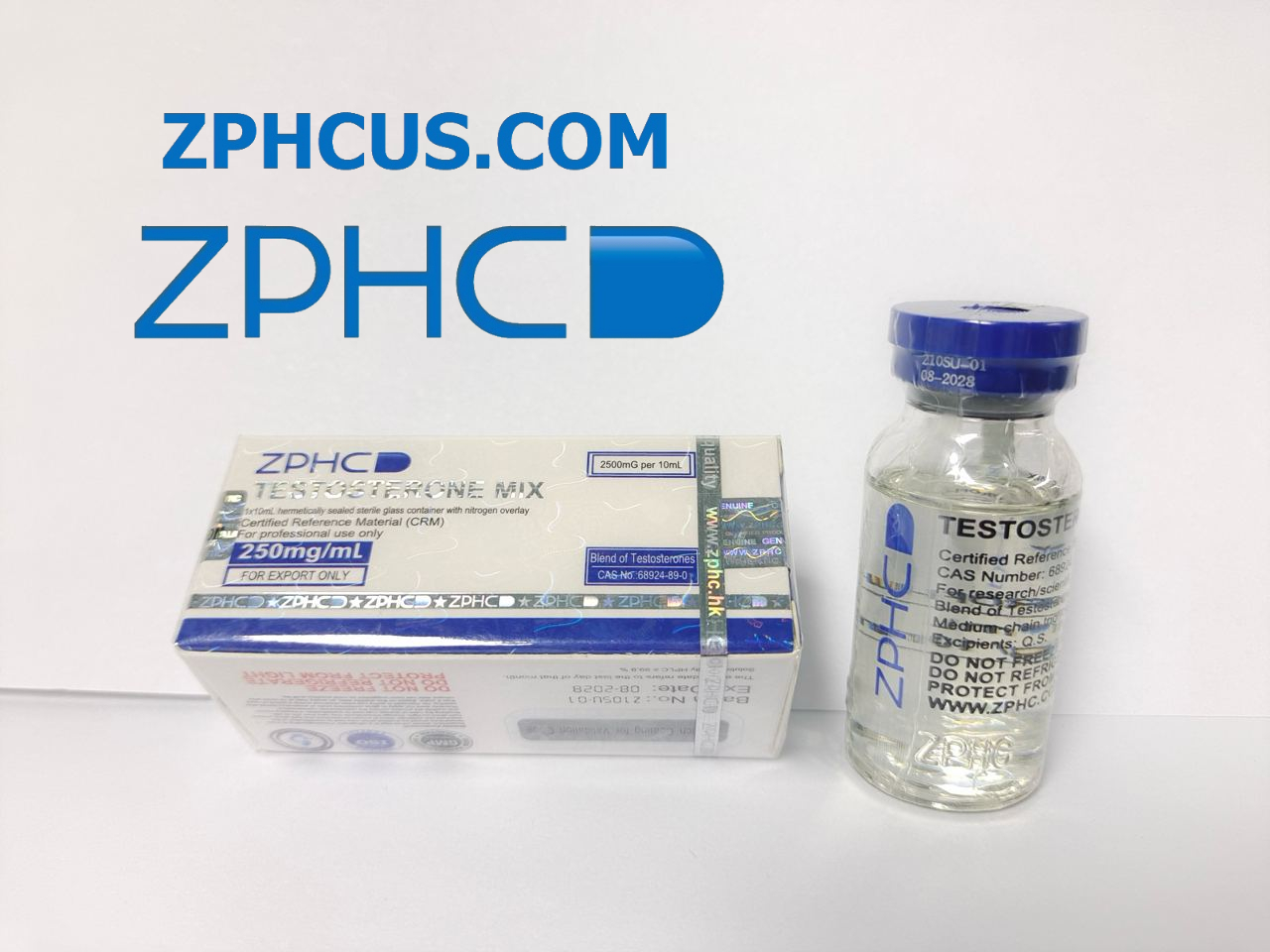 Testosterone MIX 250 mg/ml (Sustanon) 10 ml ZPHC