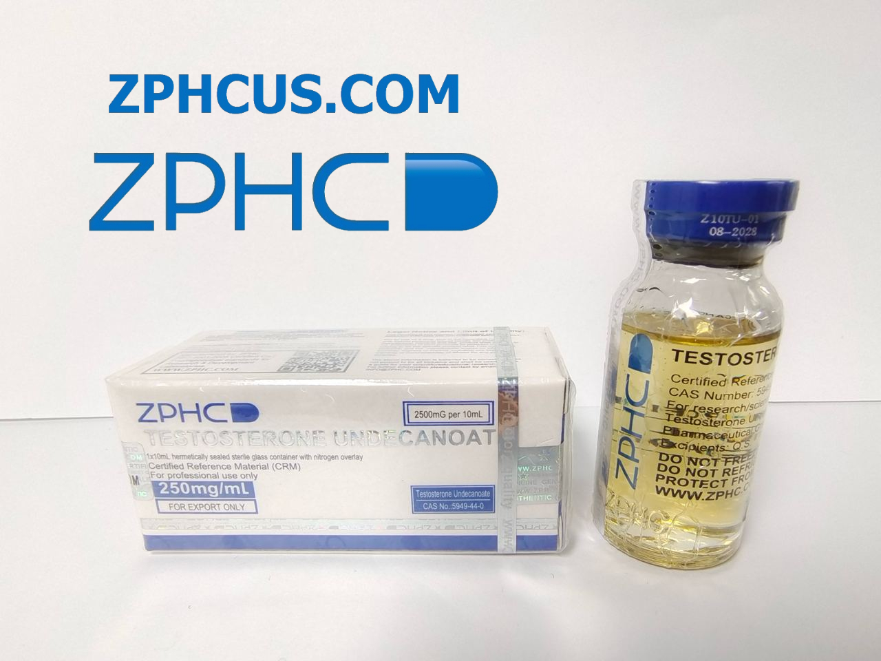 Testosterone Undecanoate 250 mg/ml 10 ml ZPHC