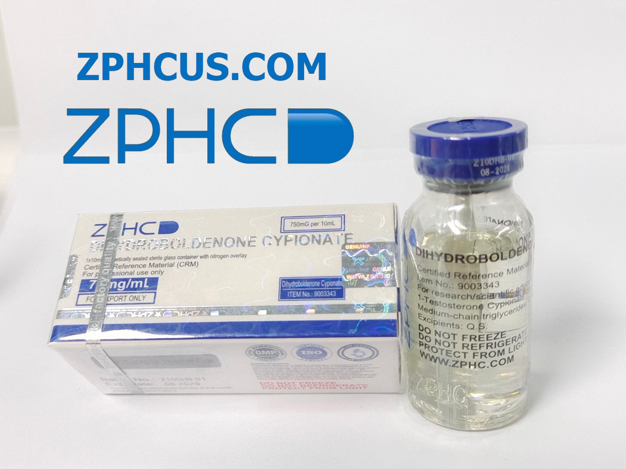 Dihydroboldenone Cypionate 75 mg/ml 10 ml ZPHC