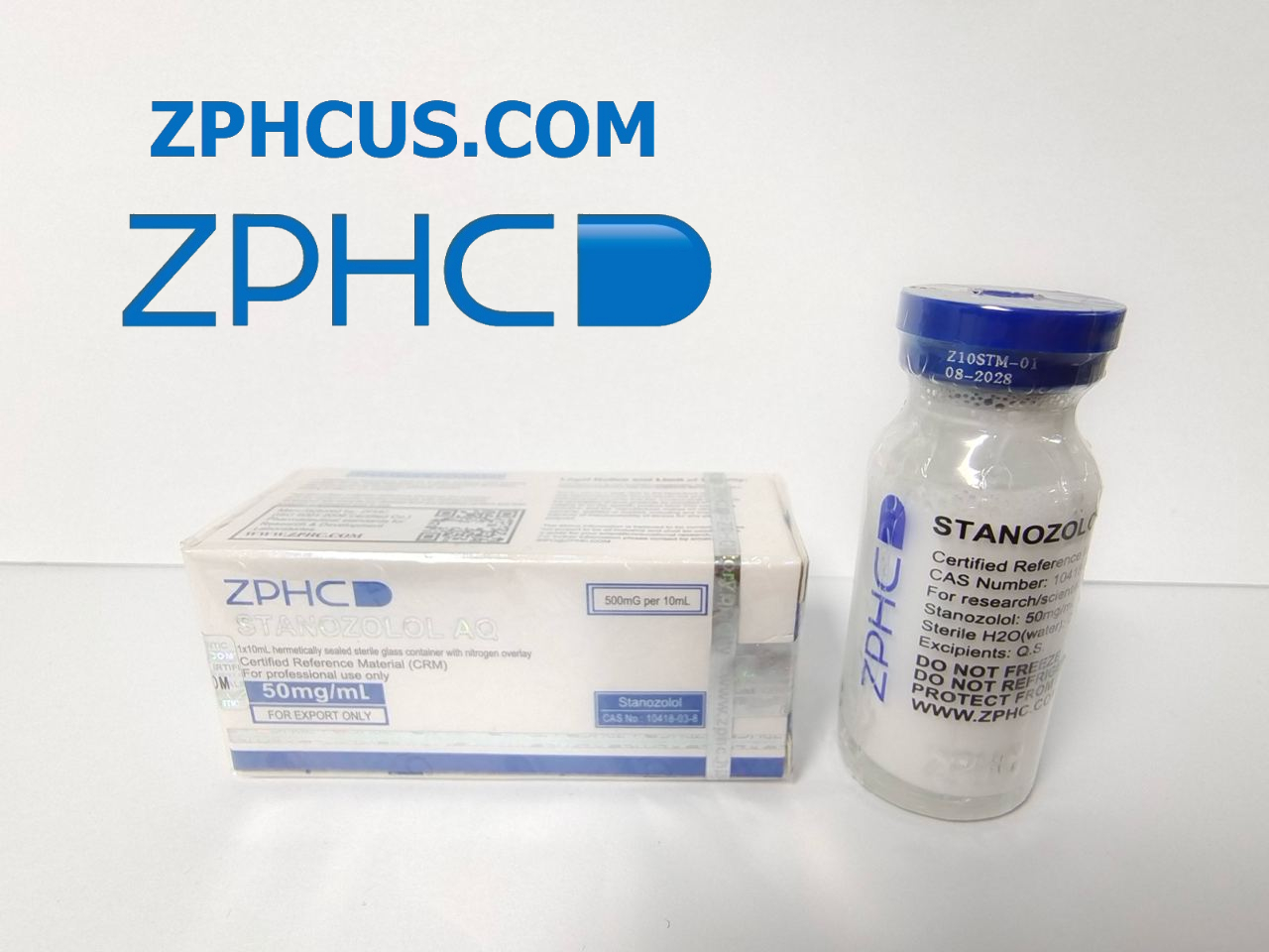 Stanozolol AQ 50 mg /ml 10 ml ZPHC