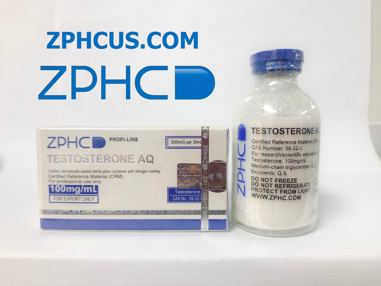 Testosterone AQ 100 mg/ml 30 ml ZPHC