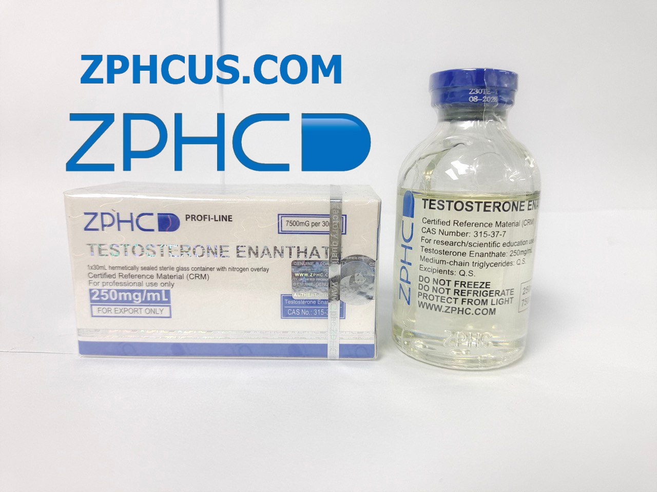 Testosterone Enanthate 250 mg/ml 30 ml ZPHC