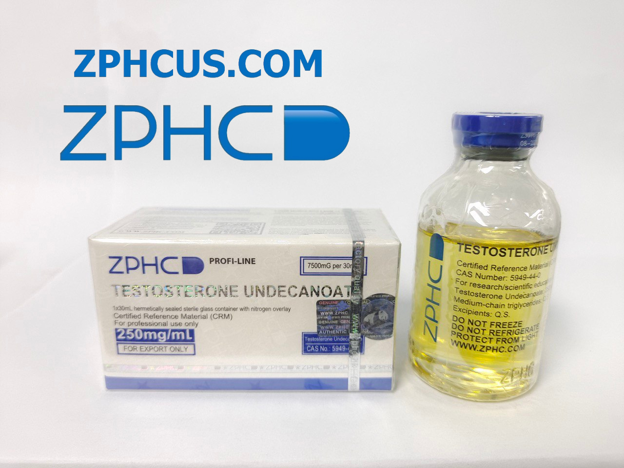 Testosterone Undecanoate 250 mg/ml 30 ml ZPHC