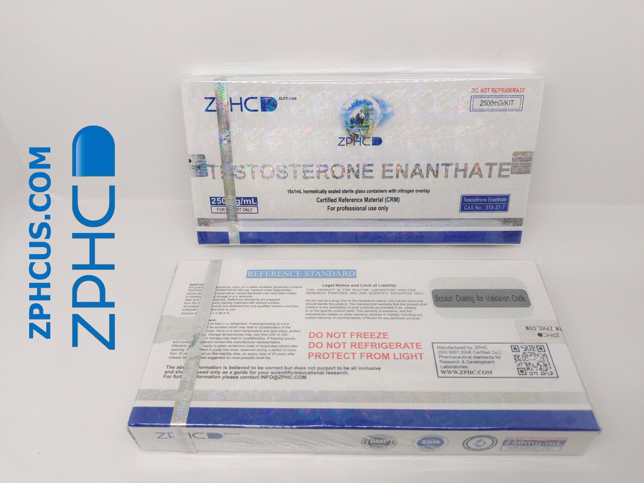 Testosterone Enanthate 250 mg/ml 1ml amp ZPHC