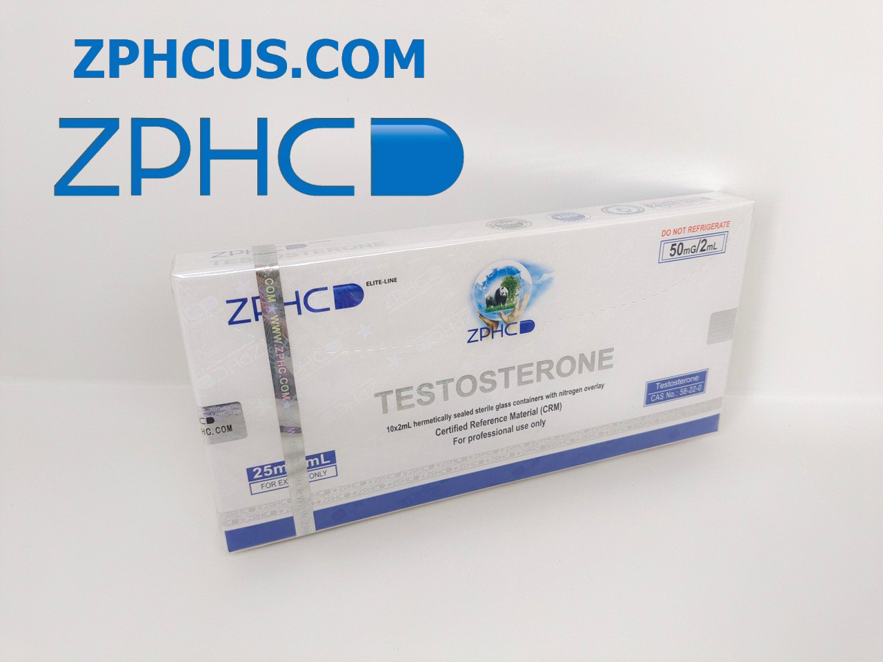 Testosterone AQ 25 mg/ml 2ml amp ZPHC