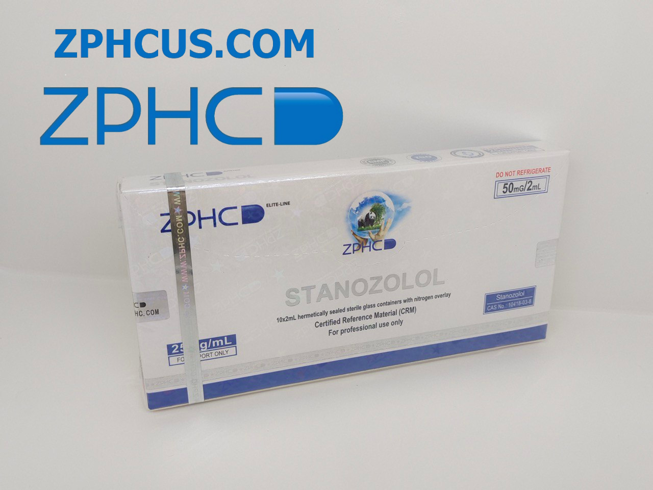 Stanozolol 25 mg/ml 2ml amp ZPHC