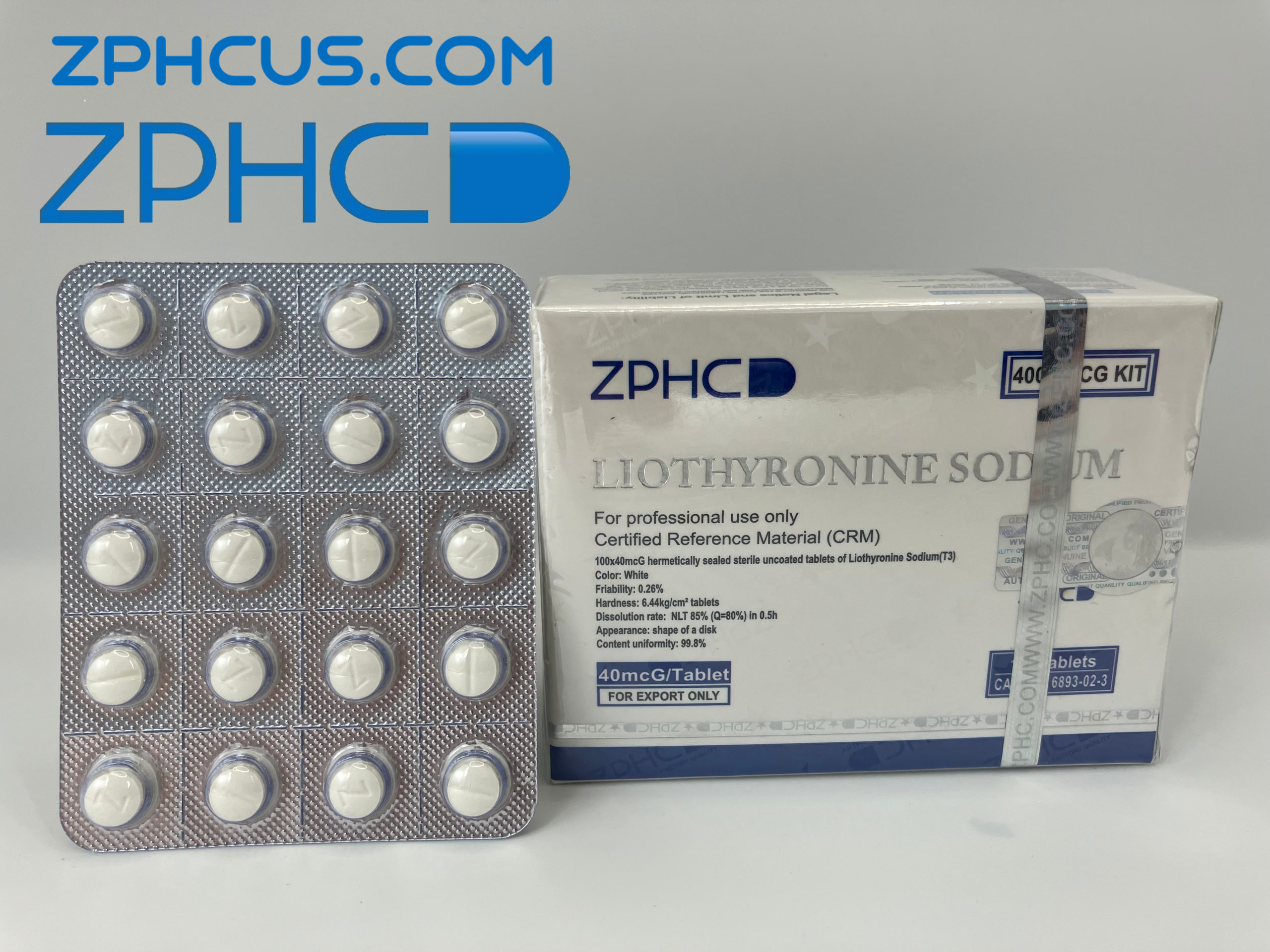 Liothyronine Sodium 50 mcg ZPHC